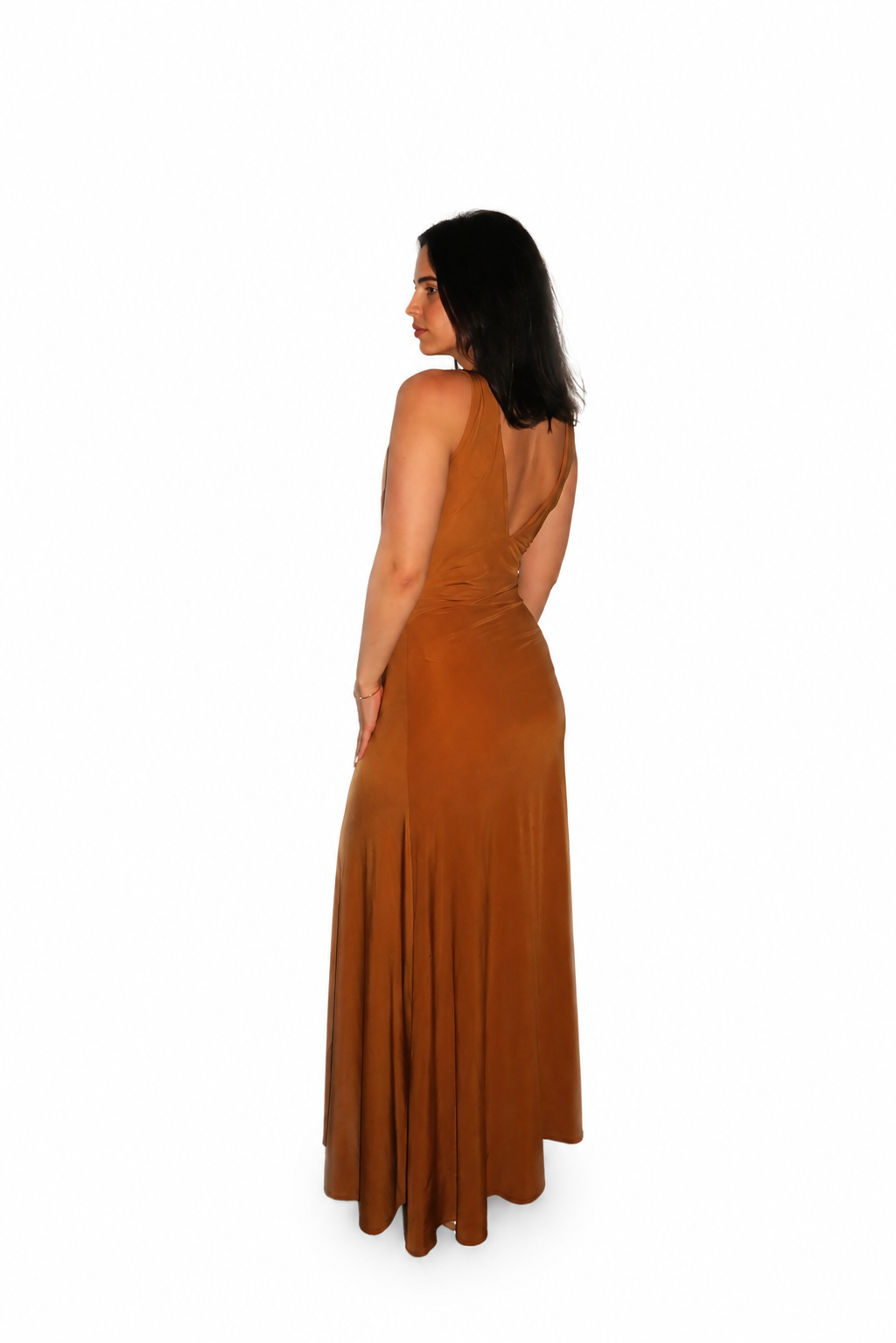 Luxe dress-Bronze
