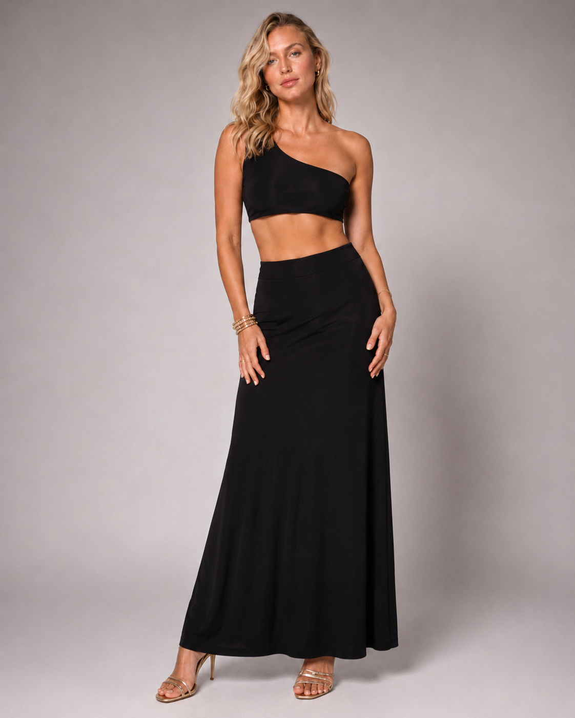 halo dress-Black