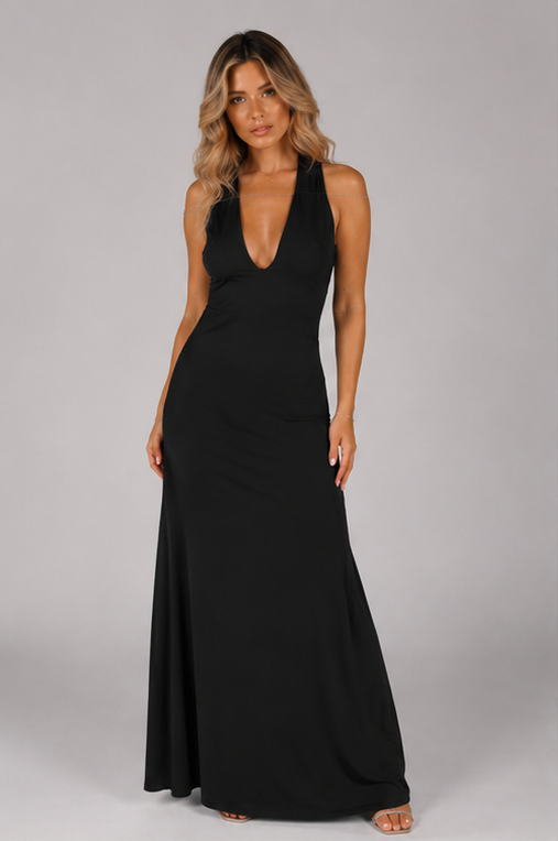 Luxe dress-Bronze